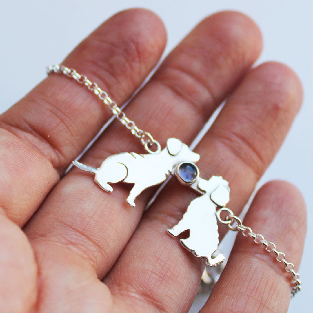 Collar Animal Lover con piedra