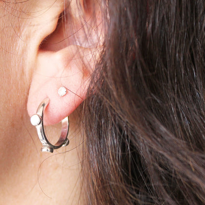 Aros Argolla Rock en Plata 950