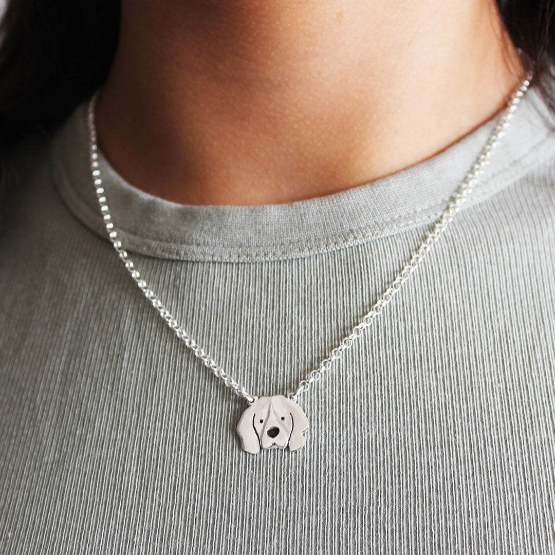 Collar Personalizado con Carita en Plata 950
