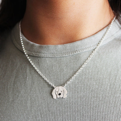 Collar Personalizado con Carita en Plata 950