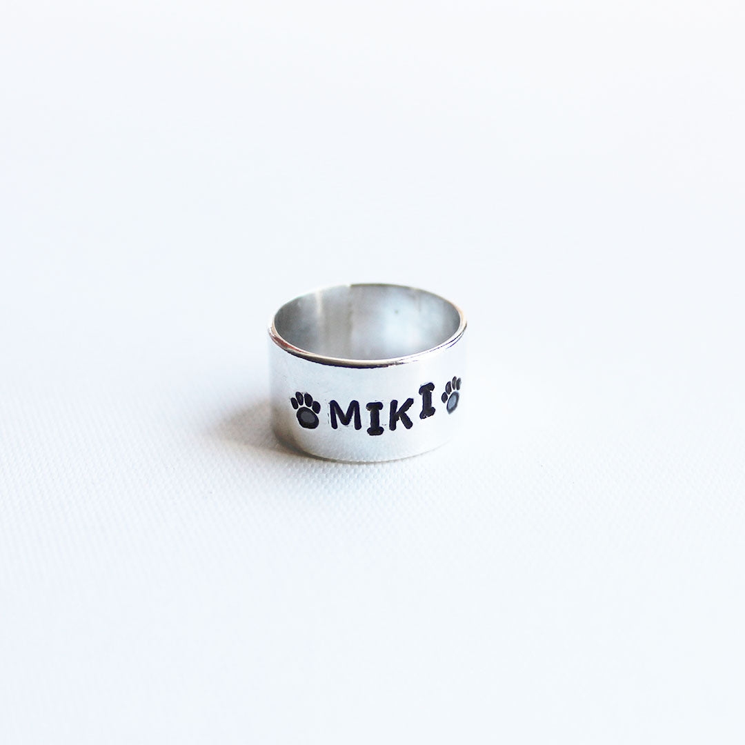 Anillo Mascota Grabado