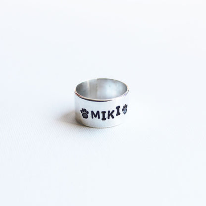 Anillo Mascota Grabado