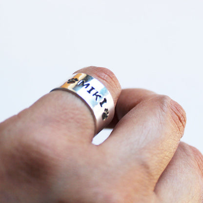 Anillo Mascota Grabado